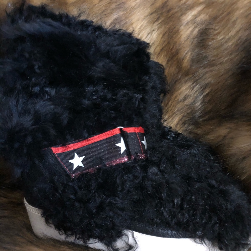 Mongolian fur boots